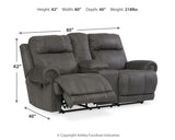 Austere Reclining Loveseat and Recliner