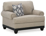 Elbiani Alloy Sofa, Loveseat, Oversized Chair And Ottoman