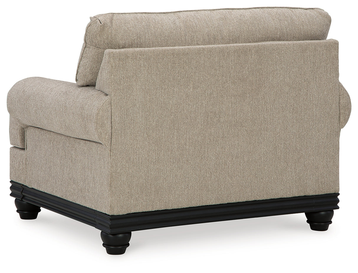 Elbiani Oversized Chair and Ottoman