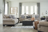 Elbiani Alloy Sofa, Loveseat, Oversized Chair And Ottoman