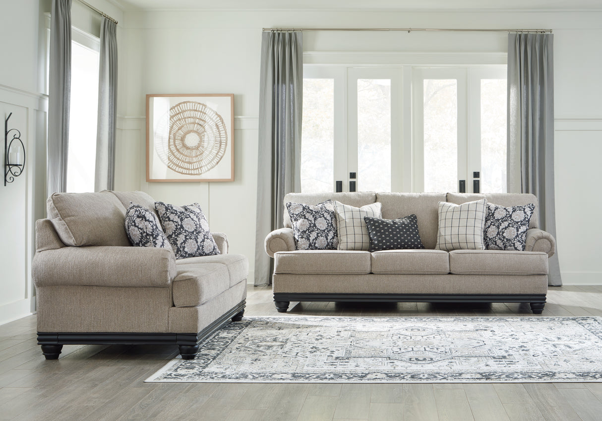 Elbiani Alloy Sofa, Loveseat, Oversized Chair And Ottoman