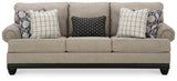 Elbiani Alloy Sofa, Loveseat, Oversized Chair And Ottoman