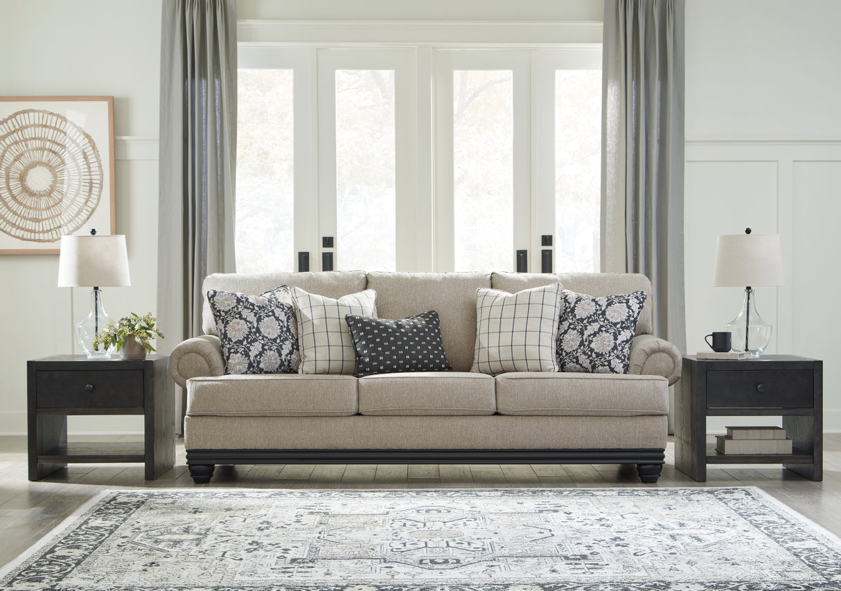 Elbiani Alloy Sofa, Loveseat, Oversized Chair And Ottoman