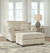 Haisley Oversized Chair and Ottoman