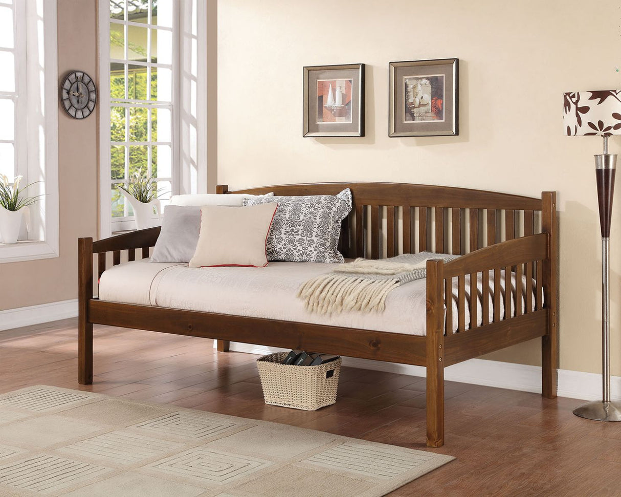 Caryn Antique Oak Finish Daybed