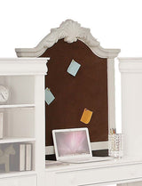 Estrella White Finish Corkboard Wall Frame