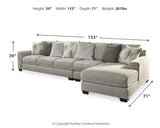 Ardsley 3-Piece Sectional with Chaise