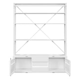 Cargo White Finish Bookshelf