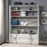 Cargo White Finish Bookshelf