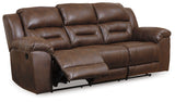 Stoneland Chocolate Reclining Sofa