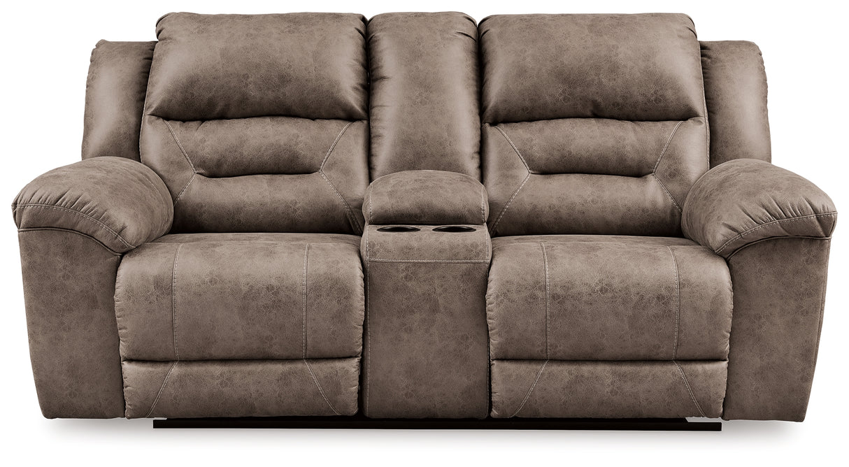 Stoneland Reclining Sofa and Power Reclining Loveseat