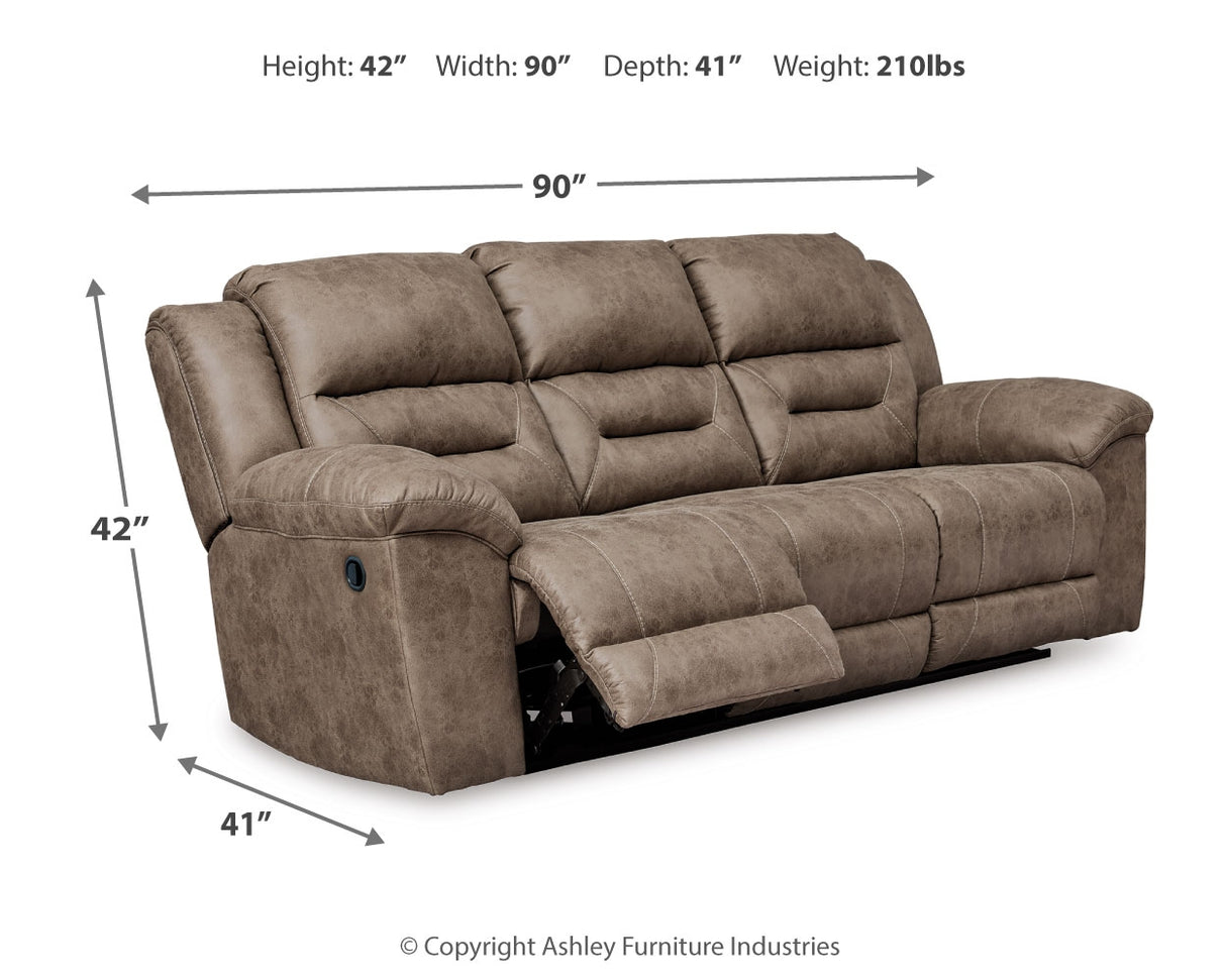 Stoneland Fossil Reclining Sofa