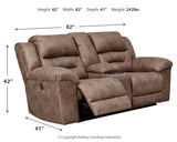 Stoneland Power Reclining Sofa, Loveseat and Recliner