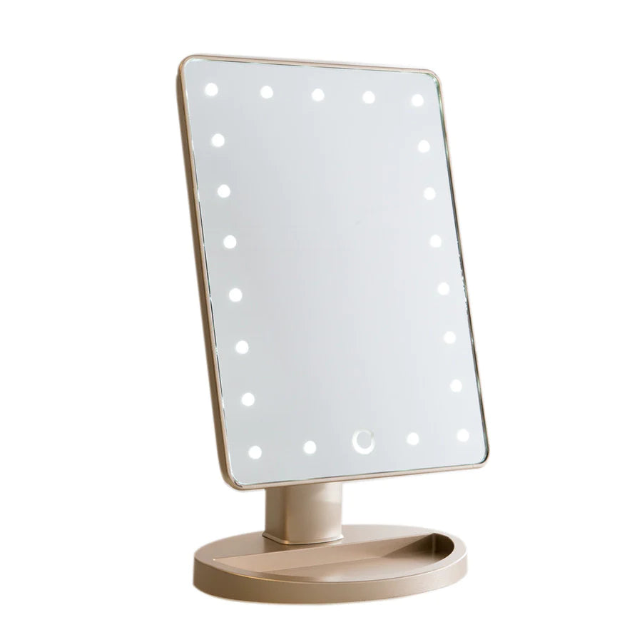 Touch 2.0 Dimmable LED Makeup Mirror in Matte