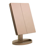 Touch Trifold XL Dimmable LED Makeup Mirror