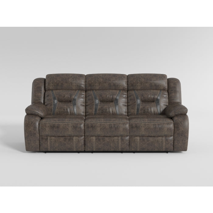 Madrona Hill Gray Double Reclining Sofa