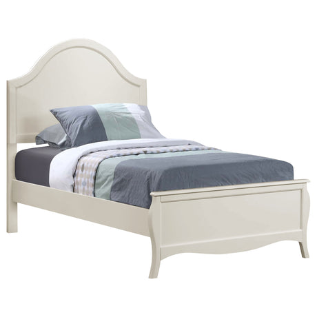 Dominique Cream White 4-Piece Twin Bedroom Set