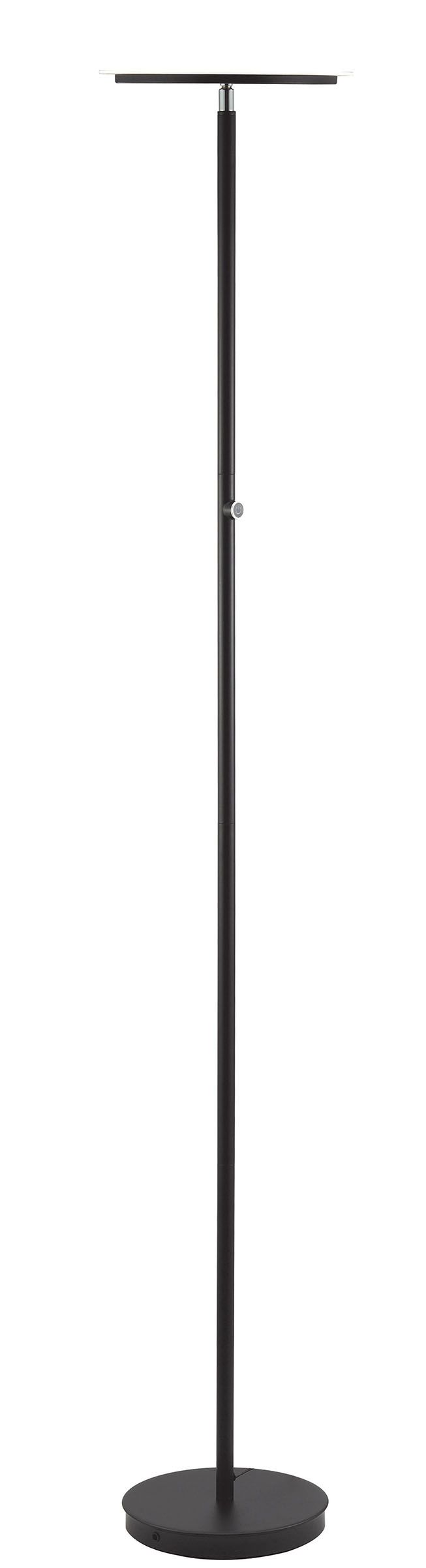 Massey Black Finish Floor Lamp