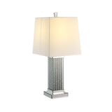 Noralie Mirrored & Faux Stones Table Lamp