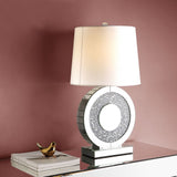 Noralie Mirrored & Faux Diamonds Table Lamp