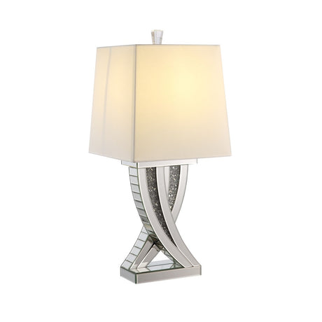 Noralie Mirrored & Faux Diamonds Table Lamp