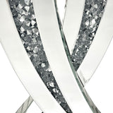 Noralie Mirrored & Faux Diamonds Table Lamp