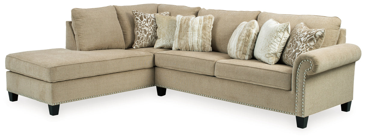 Dovemont 2-Piece Sectional with Ottoman