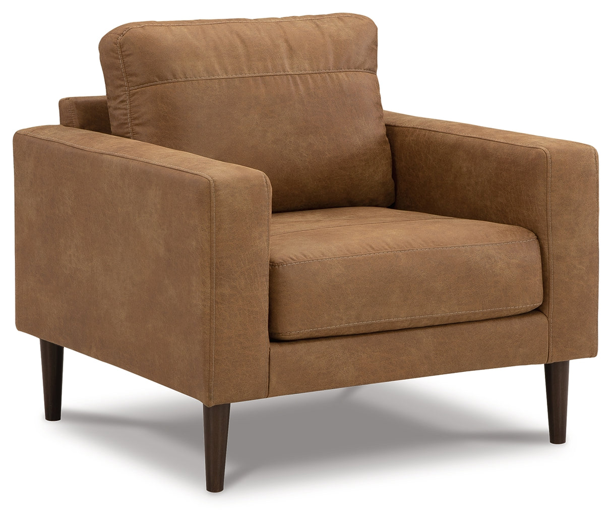 Telora Caramel Sofa, Loveseat, Chair And Ottoman