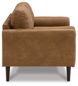 Telora Caramel Sofa, Loveseat, Chair And Ottoman