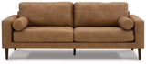 Telora Caramel Sofa, Loveseat, Chair And Ottoman