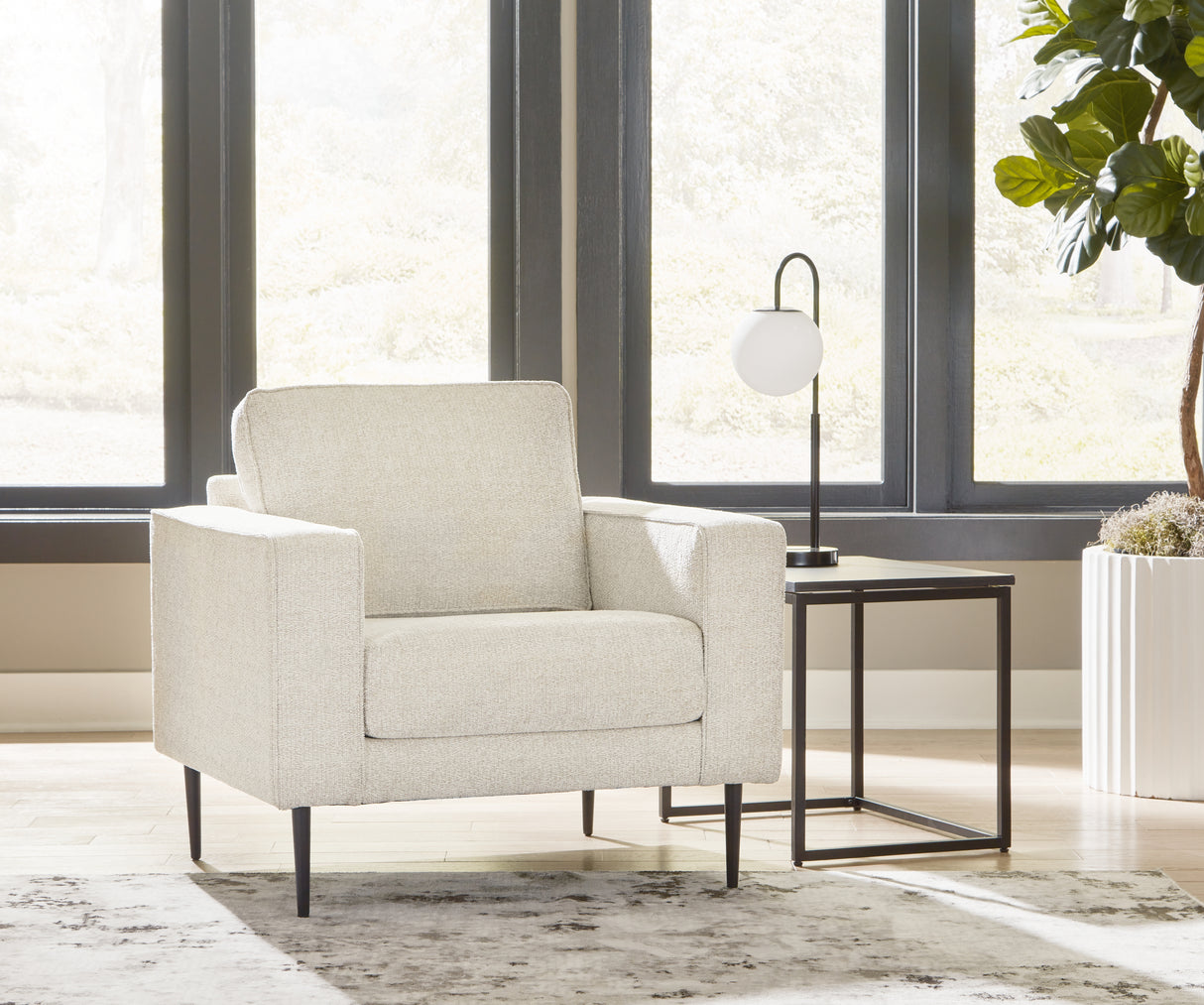 Hazela Sandstone Sofa, Loveseat, Chair And Ottoman