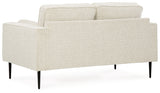 Hazela Sandstone Sofa, Loveseat, Chair And Ottoman