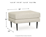 Hazela Sandstone Sofa, Loveseat, Chair And Ottoman