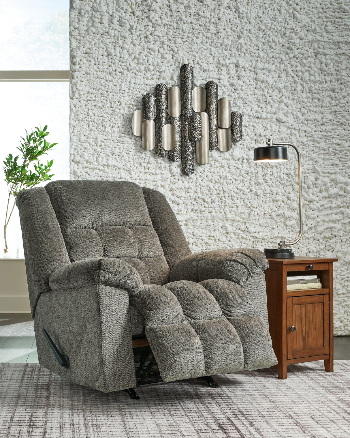 Kegler Putty Recliner