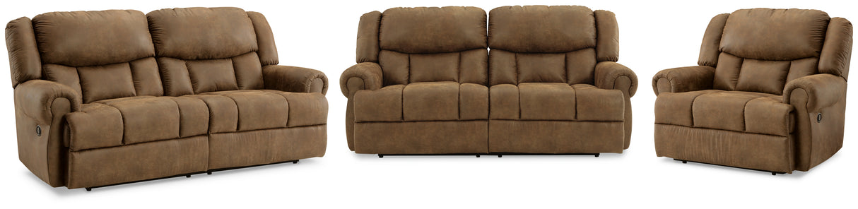 Boothbay Auburn Reclining Sofa, Loveseat And Recliner