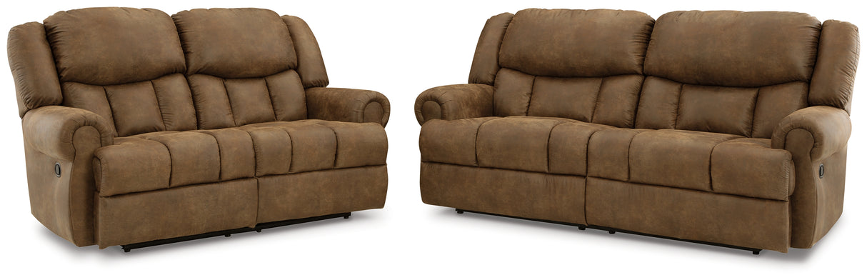 Boothbay Reclining Sofa and Loveseat