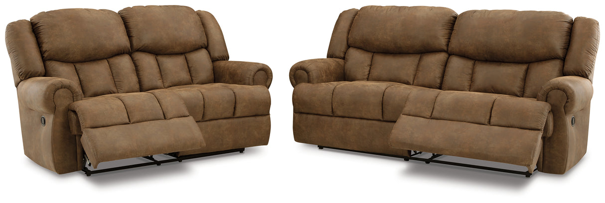 Boothbay Reclining Sofa and Loveseat