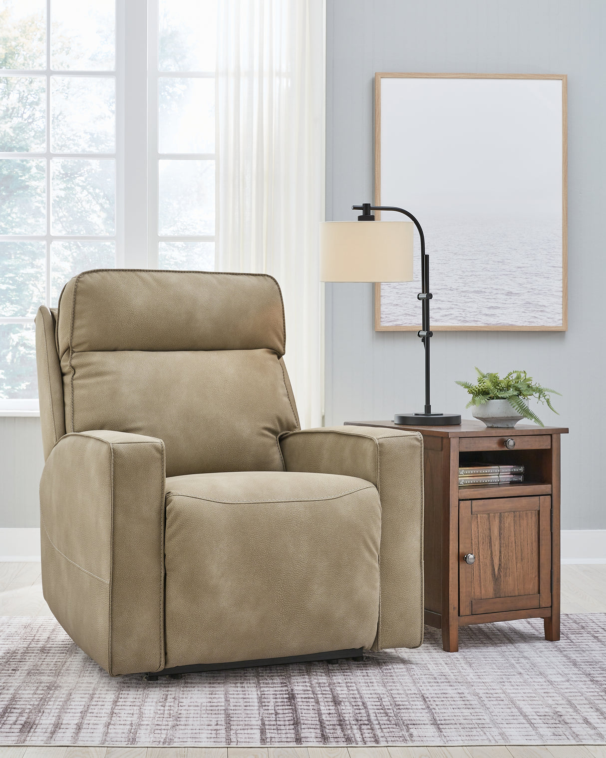 Next-Gen Sand Durapella Power Recliner