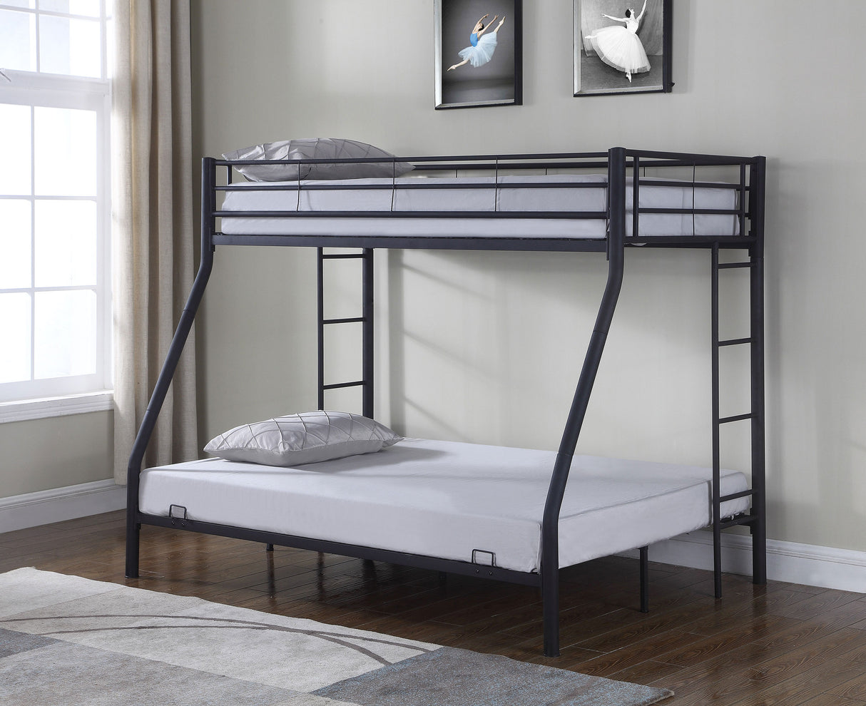 Hayward Twin Over Full Bunk Bed Black