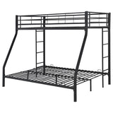 Hayward Twin Over Full Bunk Bed Black