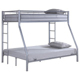 Hayward Twin Over Full Bunk Bed Silver