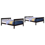 Chapman Black Wood Full Over Bunk Bed