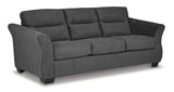 Miravel Gunmetal Sofa