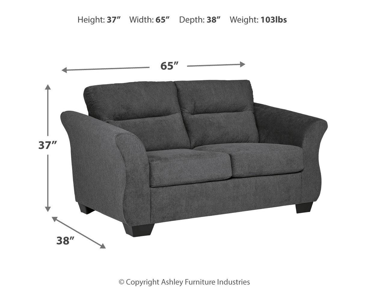 Miravel Sofa, Loveseat and Recliner