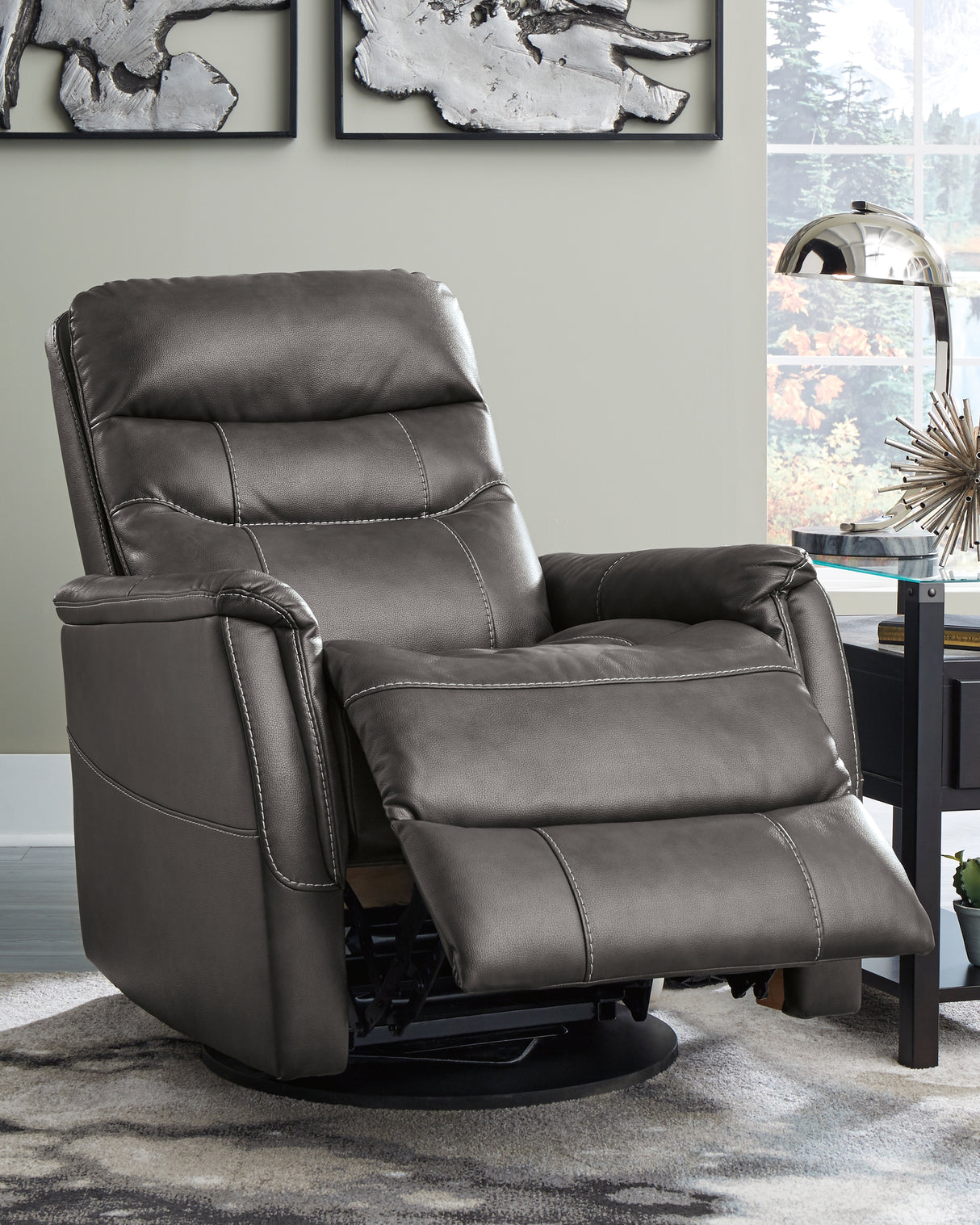 Riptyme Quarry Swivel Glider Recliner