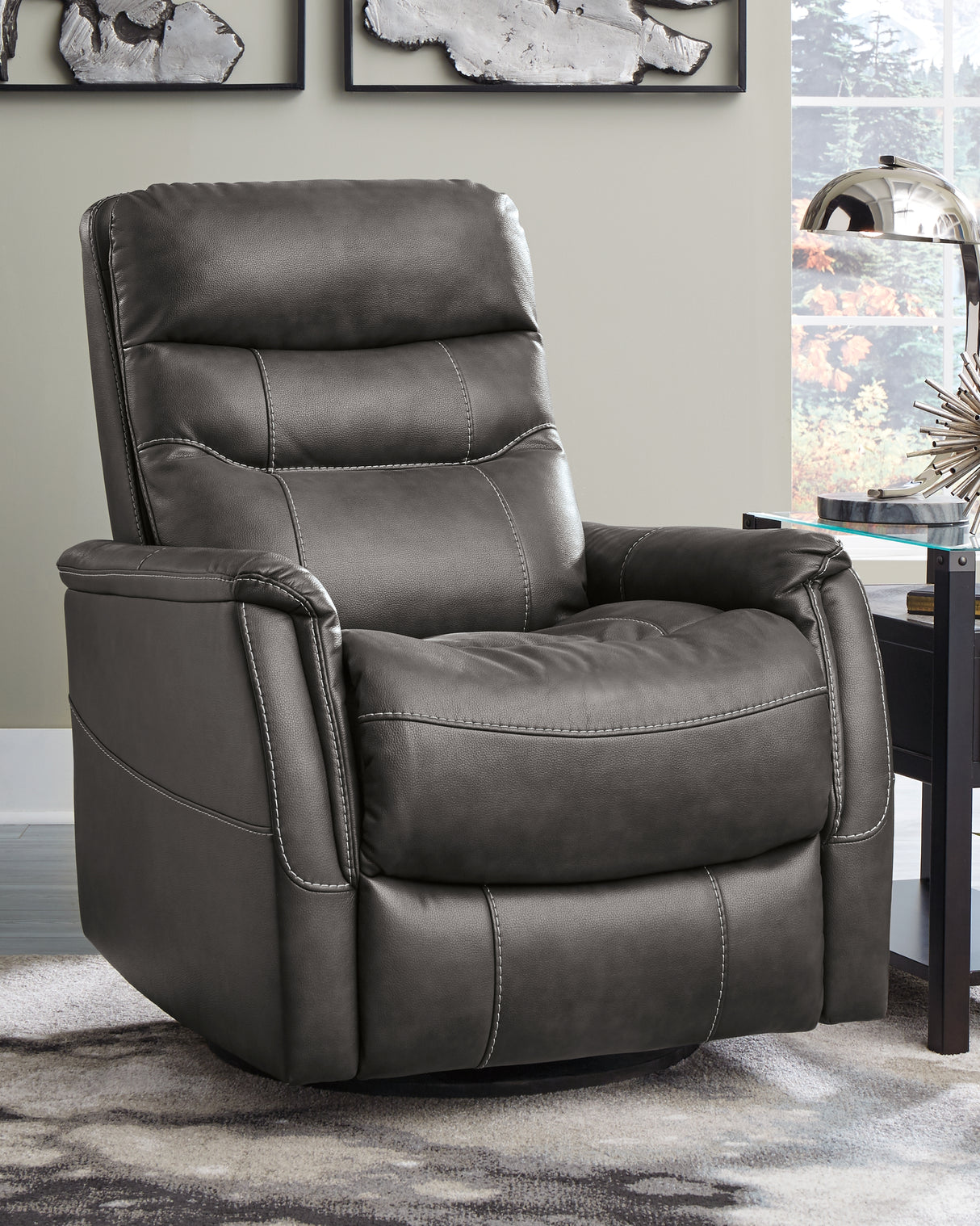 Riptyme Quarry Swivel Glider Recliner