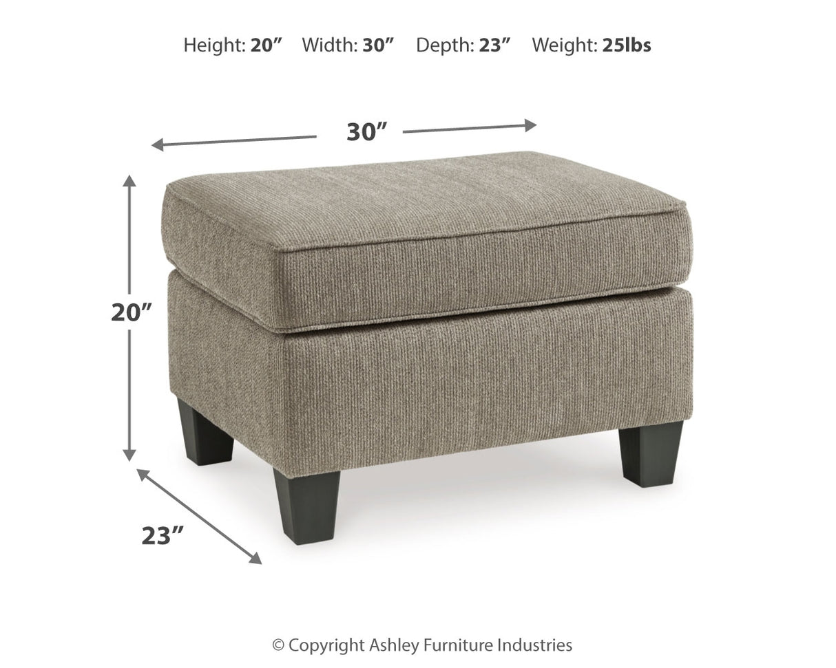 Shewsbury Chair and Ottoman