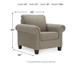 Shewsbury Sofa, Loveseat, Chair and Ottoman