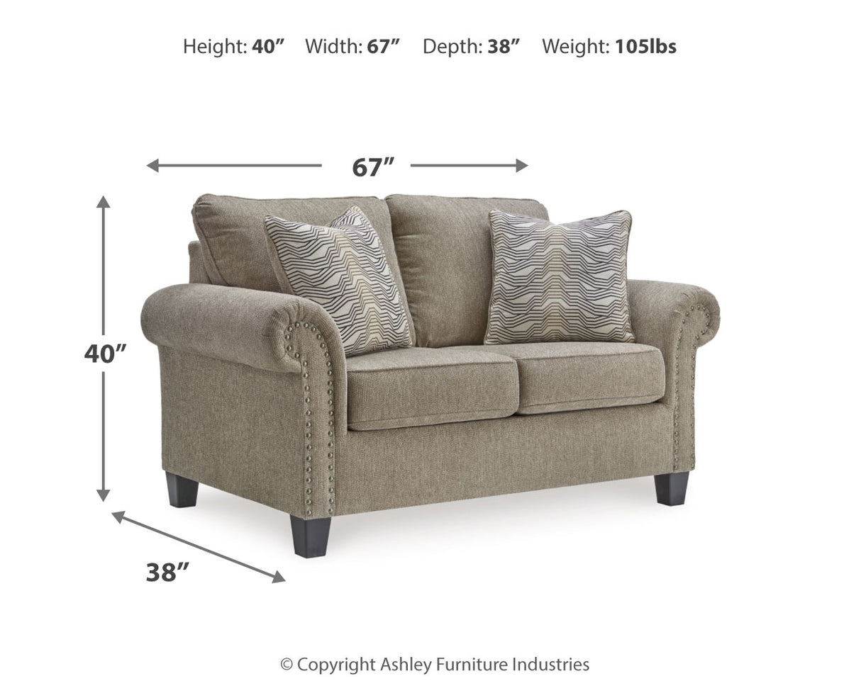 Shewsbury Sofa, Loveseat, Chair and Ottoman