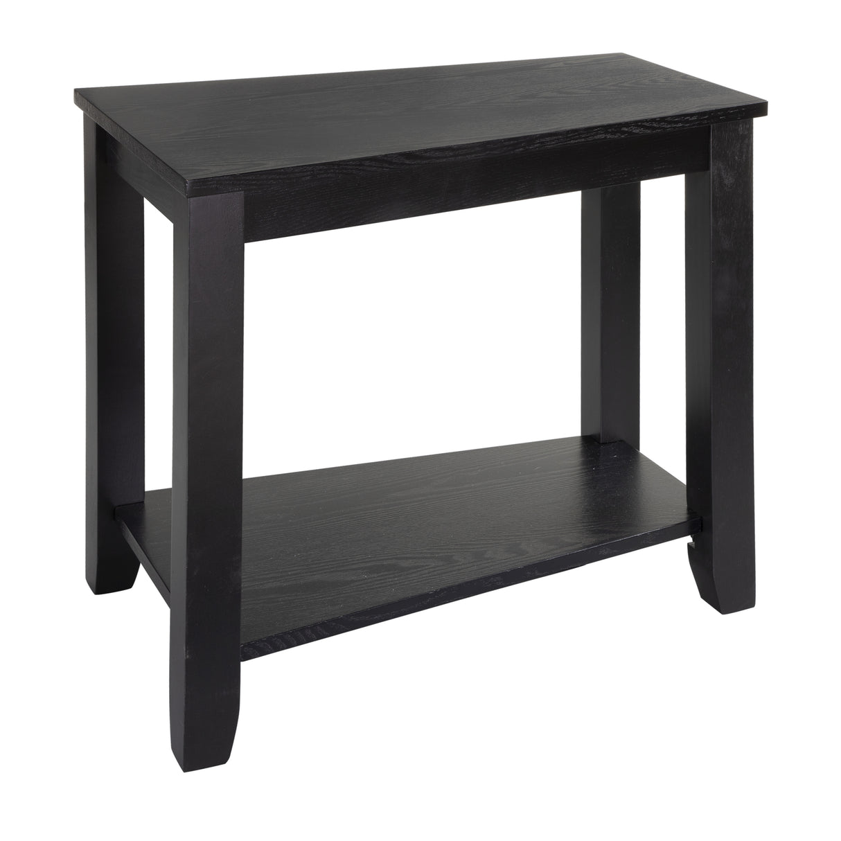 Elwell Black Chairside Table